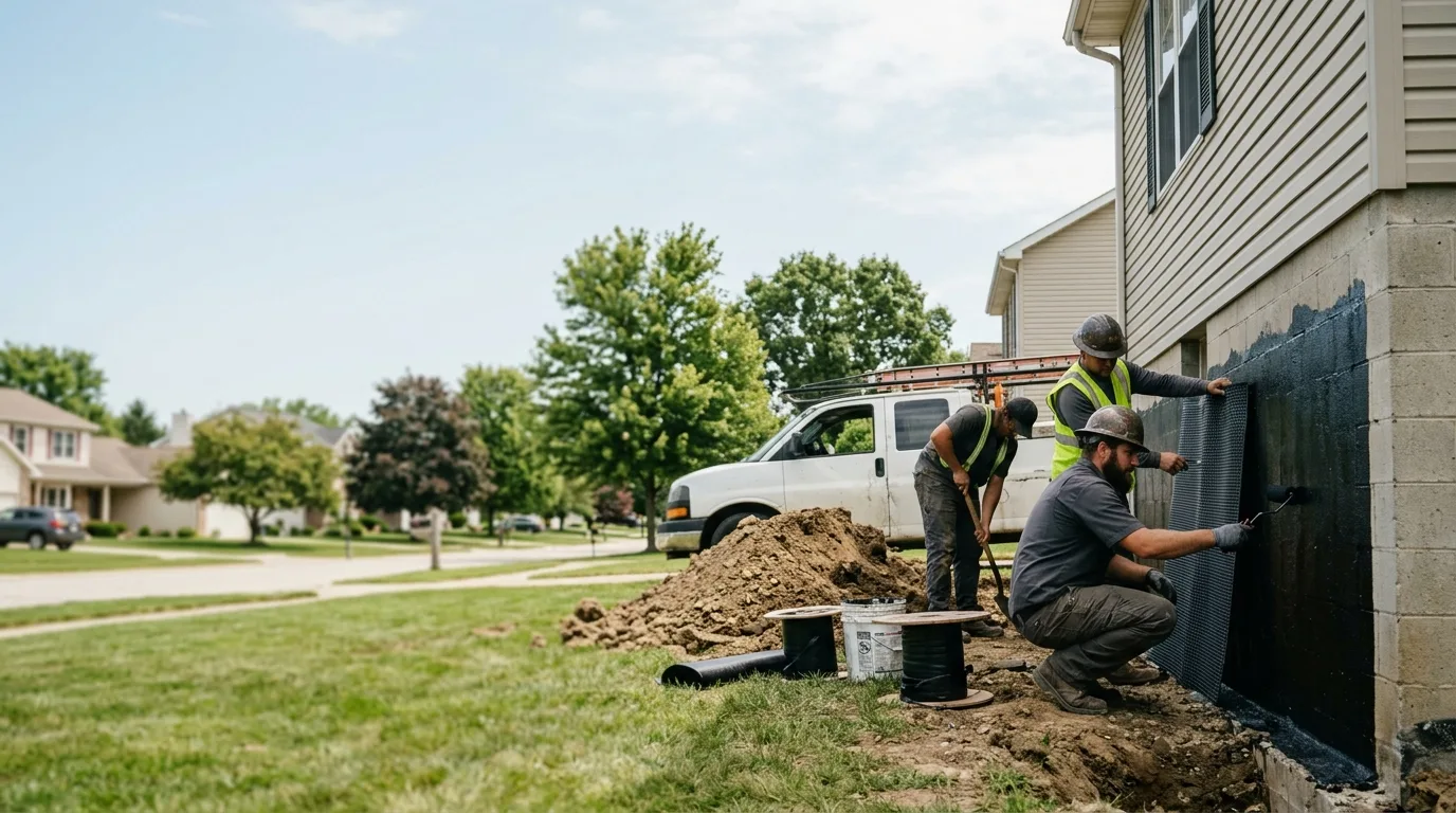 Basement Waterproofing in Zionsville, IN near me